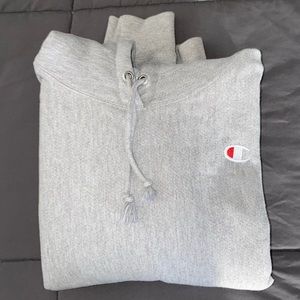 Champion Reverse Weave Grey Hoodie